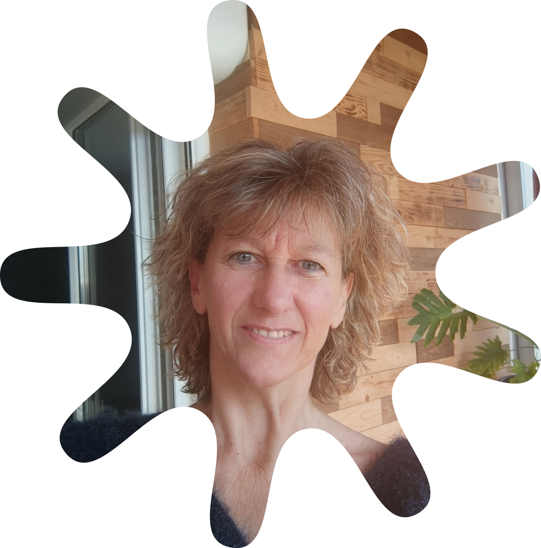 portrait de Jocelyne Malek artiste peintre abstrait